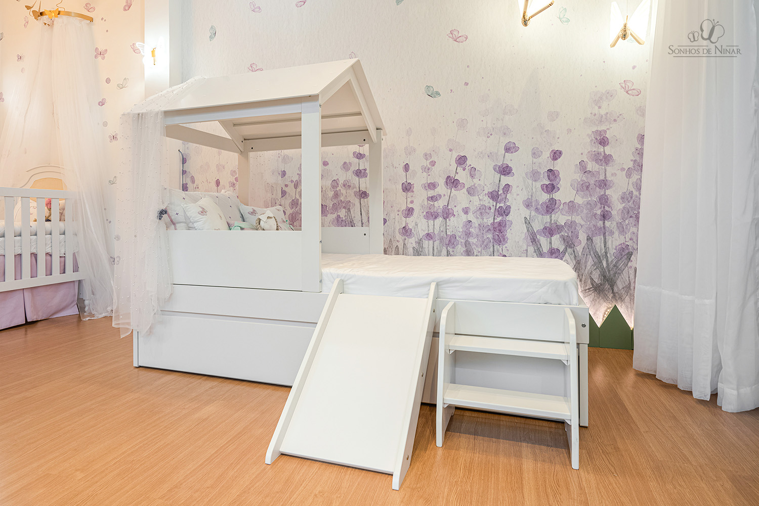 Cama park quarto lavanda twins